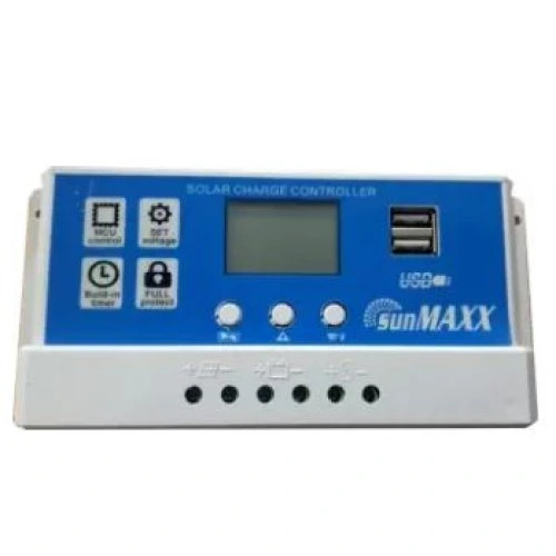 SunMaxx Solar Charge Controller 20A with 2 USB Port