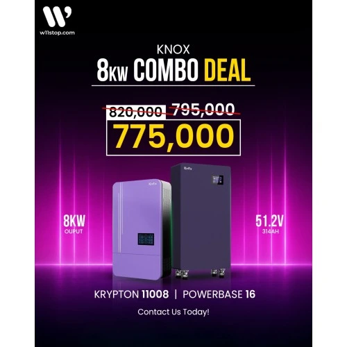 8kW Knox Solar Combo Deals (8kW + 16.0kWh)