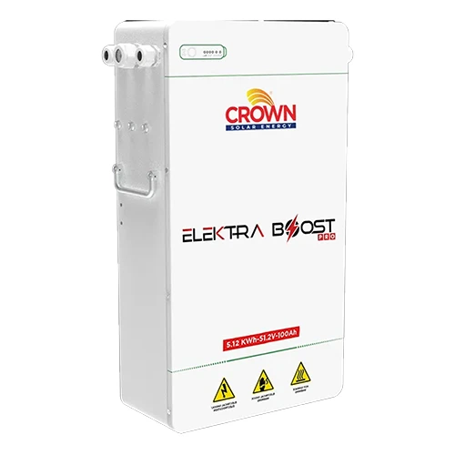 Crown Solar Energy Elecktra 5.12kWh IP21 Lithium Battery 51.2V 100Ah Lite