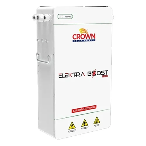 Crown Solar Energy Electra Boost 2.5kWh Lite Lithium Battery 25.6V 100Ah