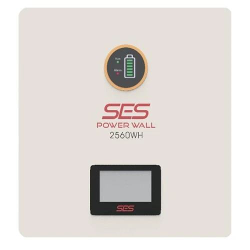 SES Power 2.56kWh IP20 Lithium Ion Battery Power Wall 25.6V 100Ah