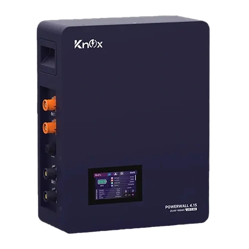 Knox Powerwall 4.15 2.56kWh Lithium-ion Battery - 25.6V 100Ah IP20 (Model: Lio 3.84)